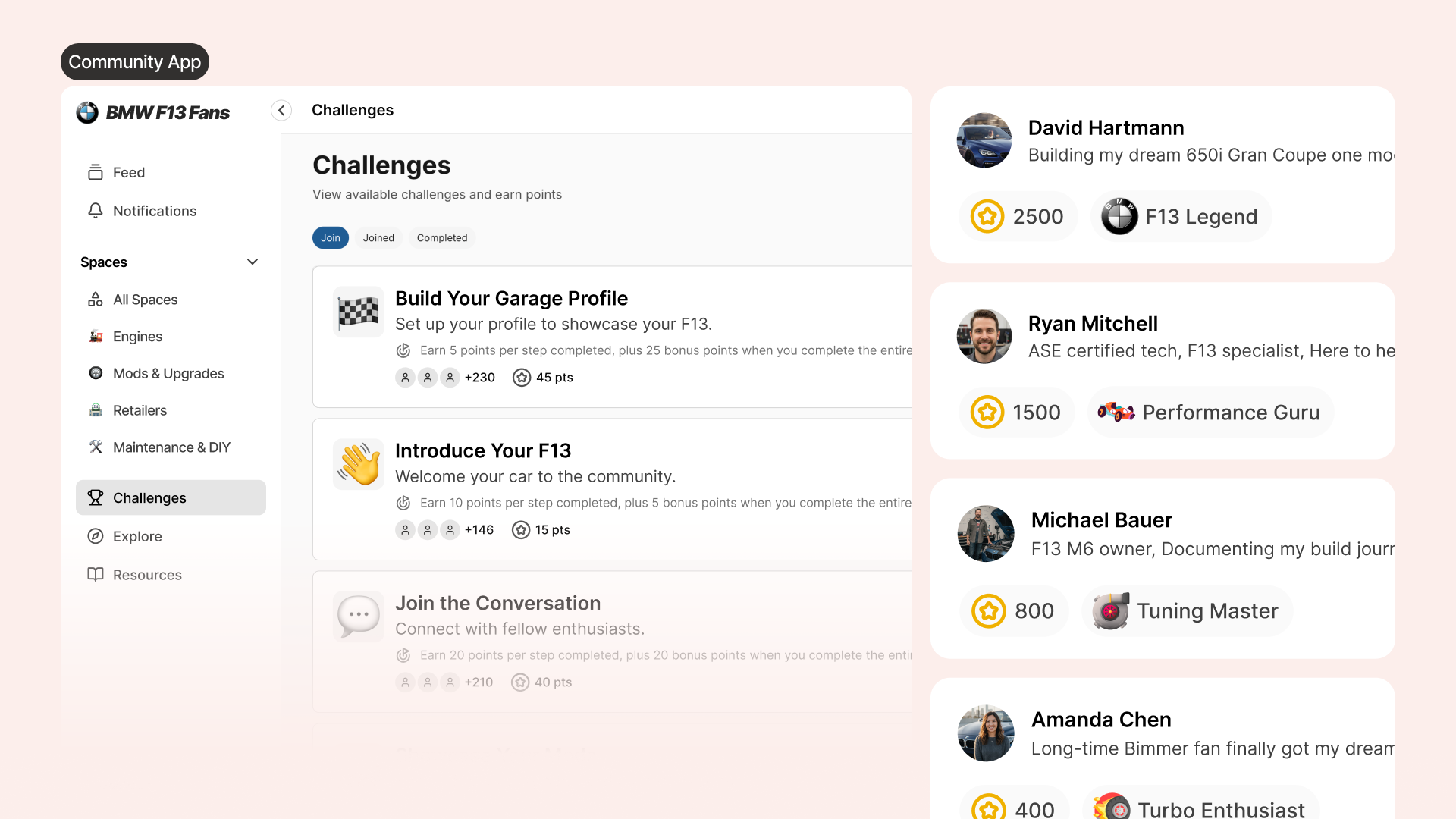 Challenges & Engagement: Turn Members Into Active Participants